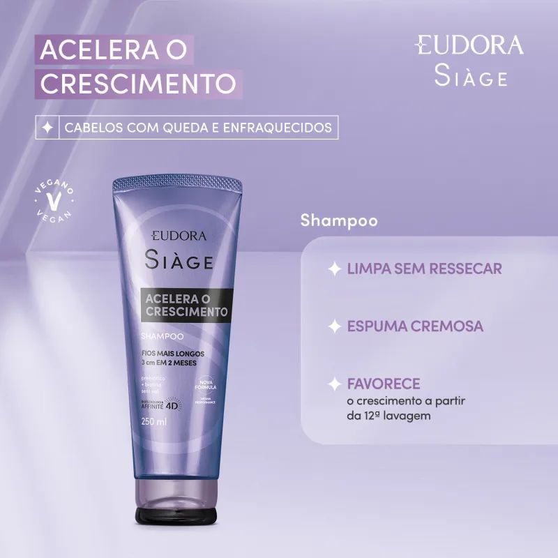 Shampoo Siàge Acelera O Crescimento 250ml - Image 3